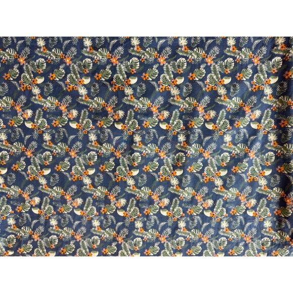 CREMIEUX Men's Collared button up, Tropical/Floral Print; size XL, Lightweight - Picture 9 of 9